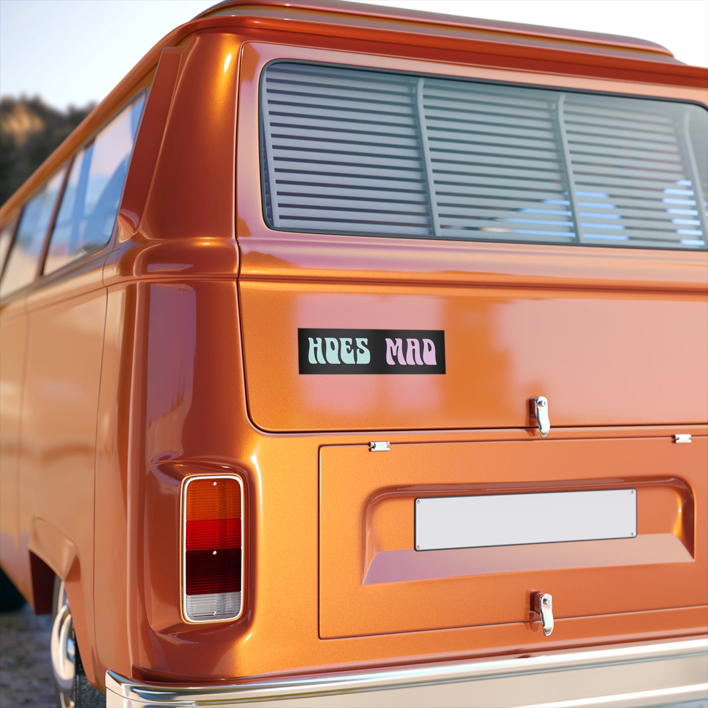 "Hoes Mad" – Funny Bumper Sticker