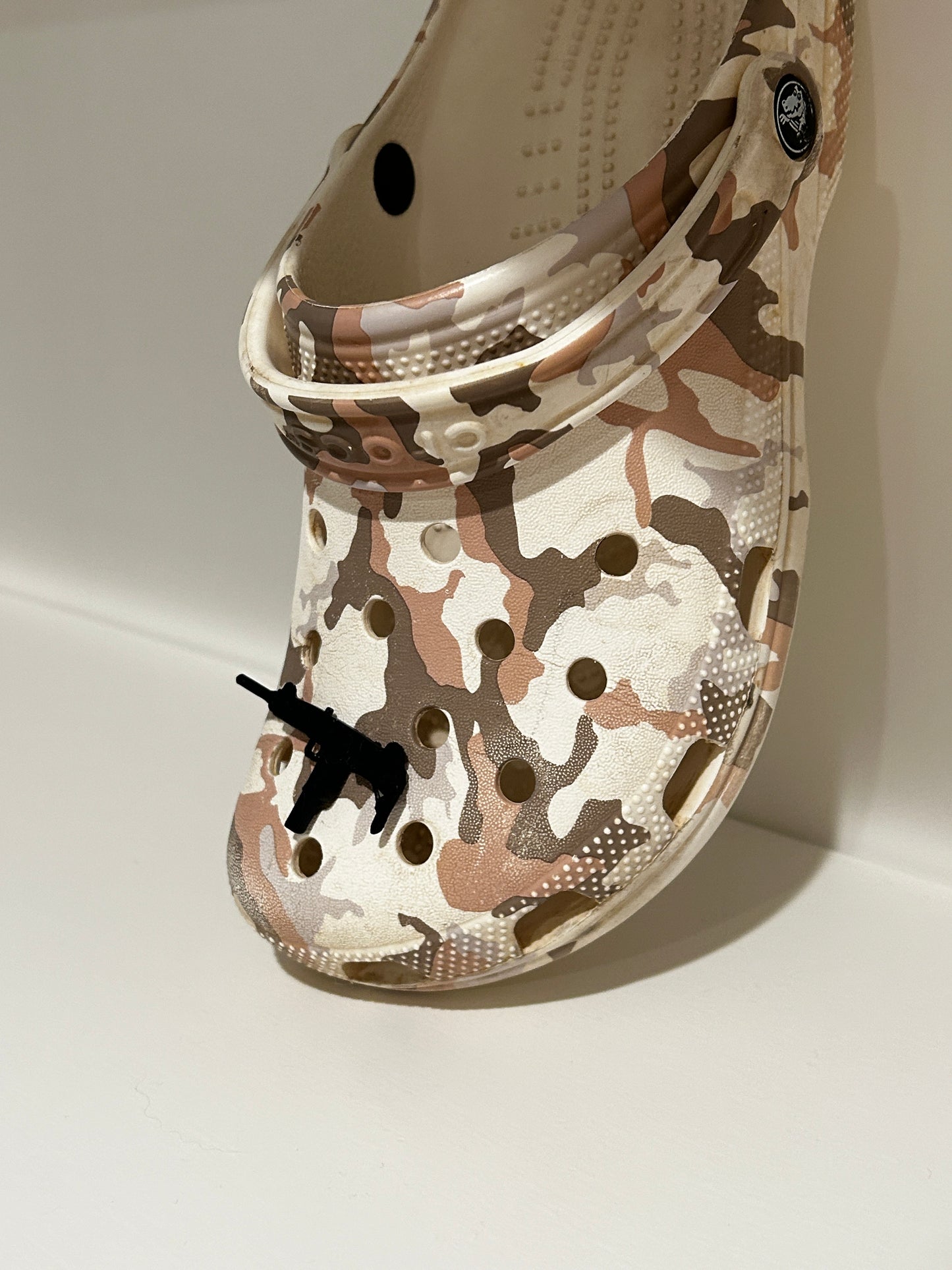 Uzi Croc Charm - 3D Printable Jibbitz - .stl File