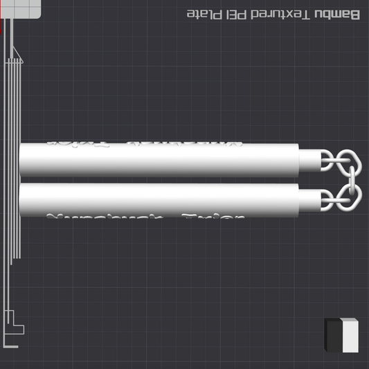 Nunchuck Tylor Nunchucks - 3D Printable - .stl File